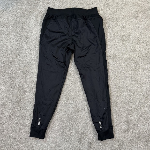Under Armour Speedpocket Fitted Leggings M Black Athletic Running Training Pant - Picture 7 of 7
